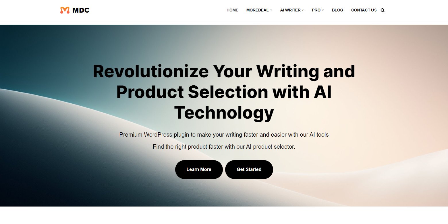 Moredeal AI Writer