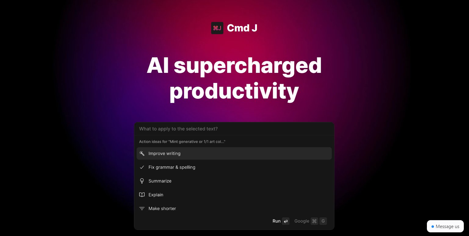 CmdJ AI