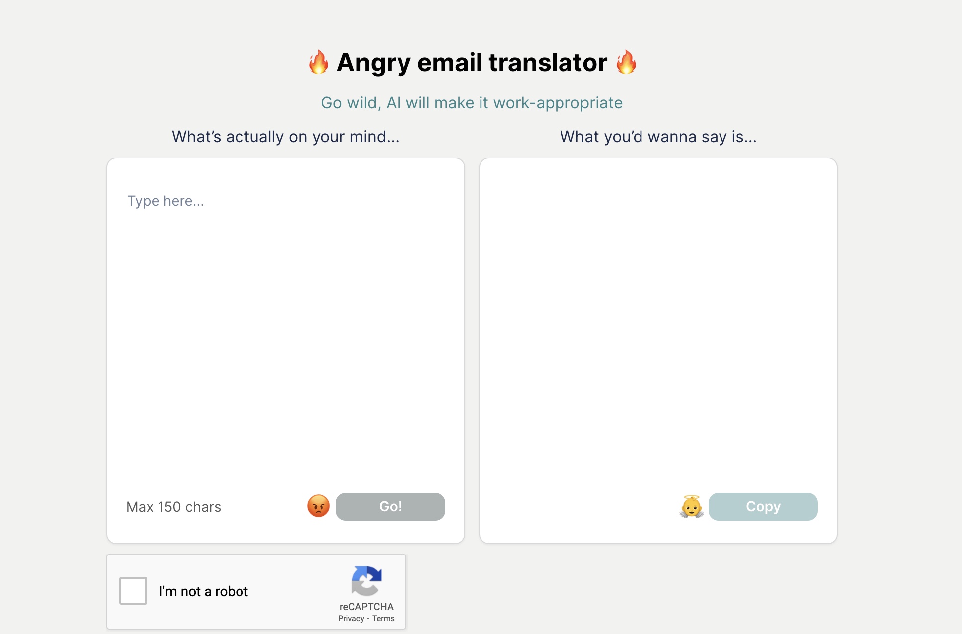 Angry Email Translator