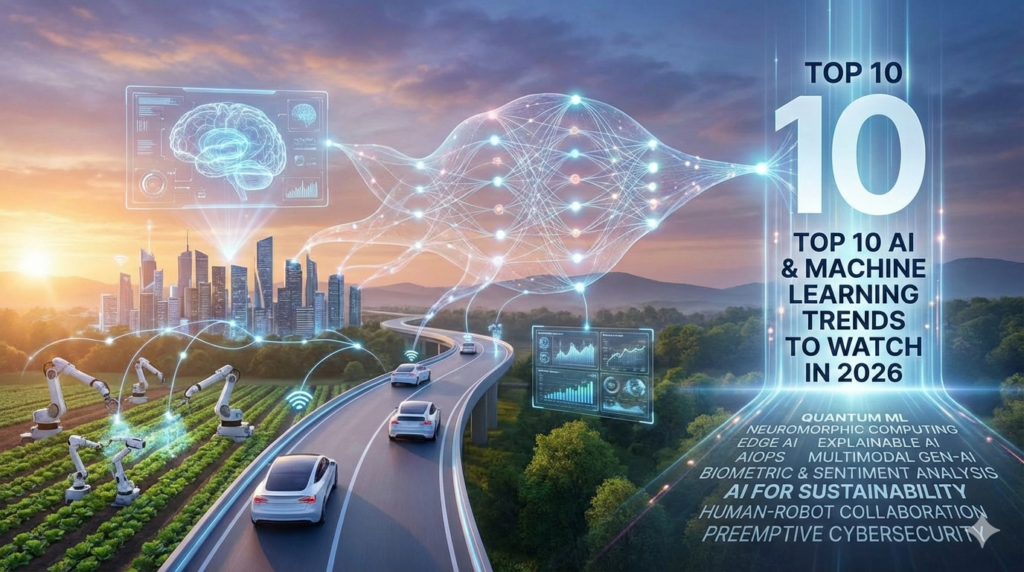 Top 10 AI and Machine Learning Trends to Watch in 2026